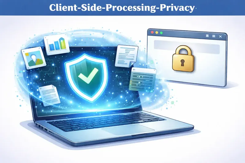 Client-Side Processing and Privacy
